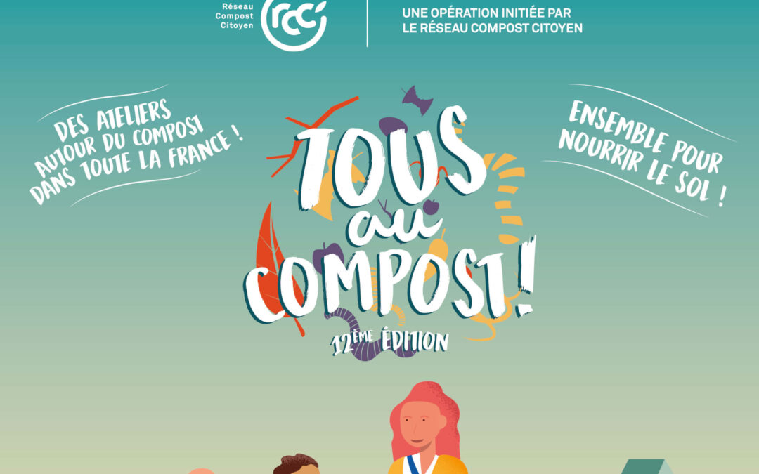 Inauguration site de compostage