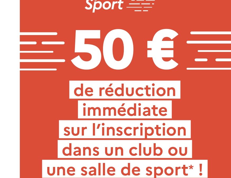 Le pass Sport est de retour !